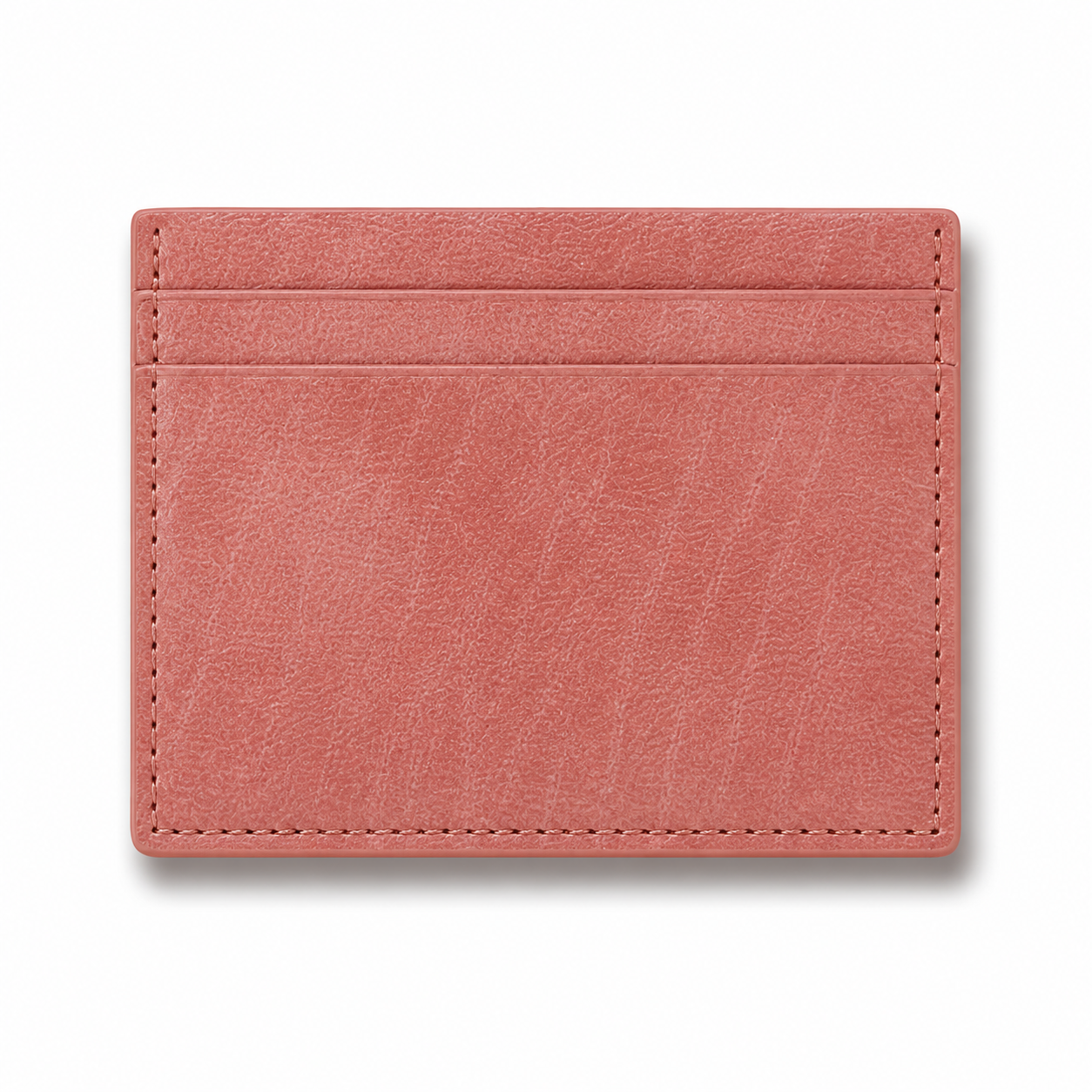 Classic Pink Canvas Card Holder