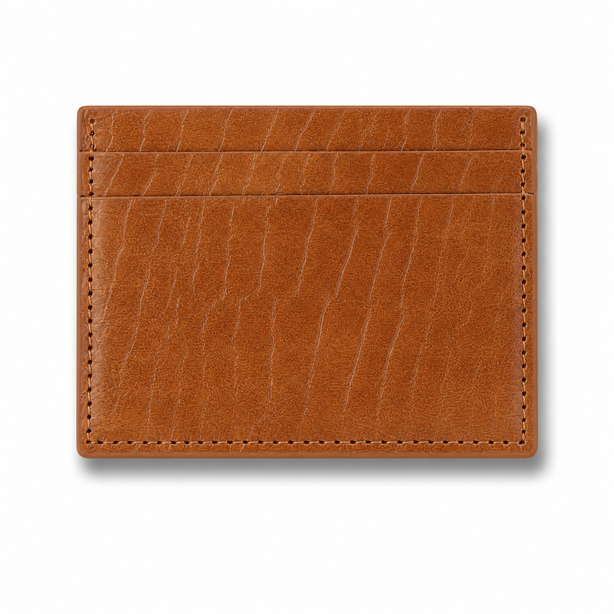 Classic Orange Canvas Card Holder