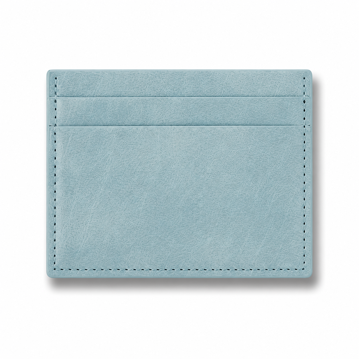 Classic Blue Canvas Card Holder